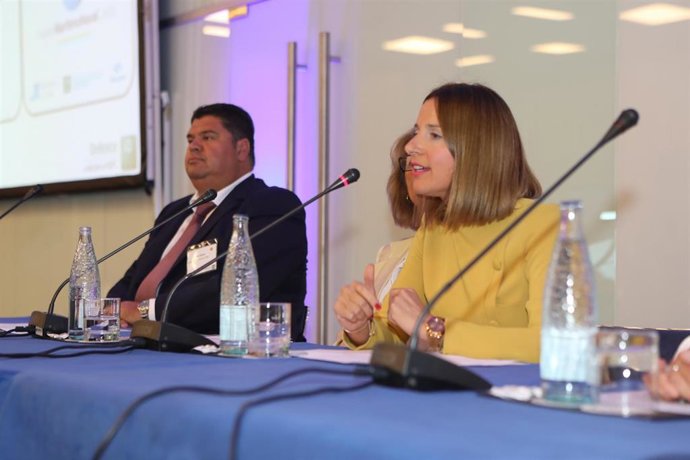 Ana Carrera, en su intervención en la Offshore Patrol Vessels