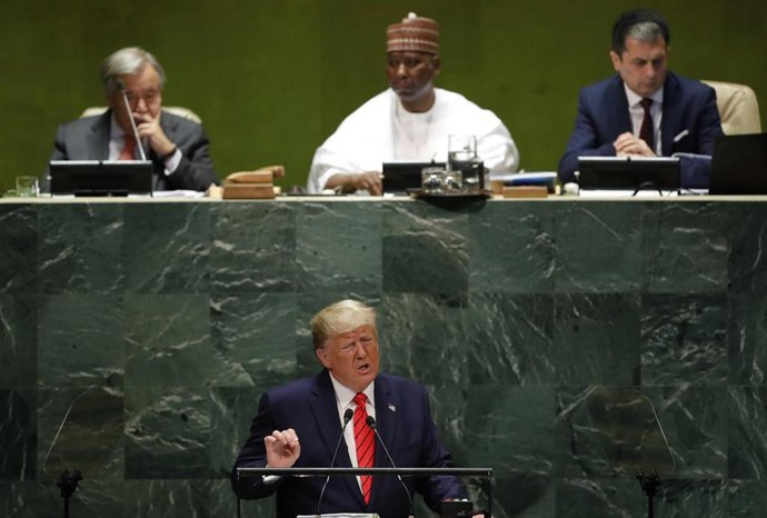 Donald Trump habla ante la Asamblea General de la ONU