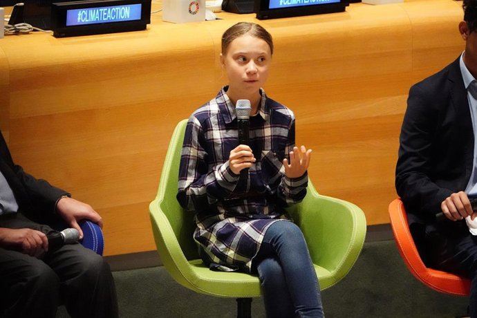 Clima.- La activista medioambiental Greta Thunberg hace suyo un polémico 'tweet'