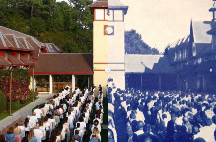 Performance de La Vorágine para recrear en la Magdalena el primer campo de concentración del Franquismo, criticada por Vox