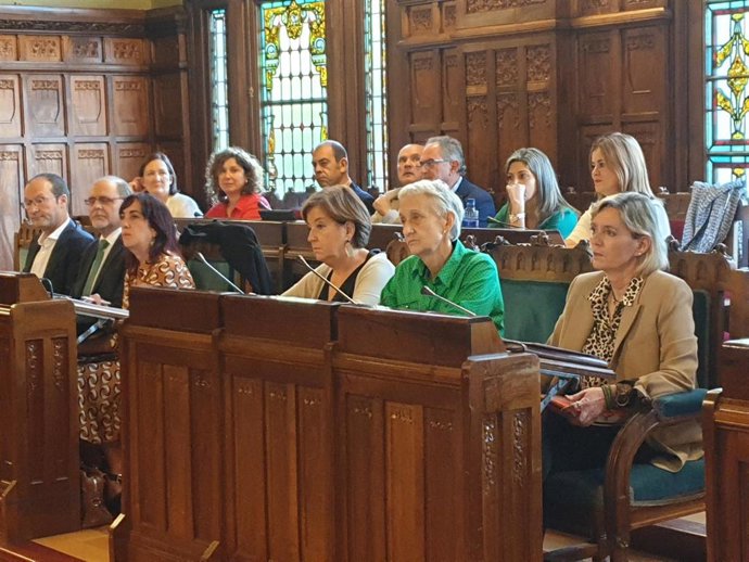 La consejera de Educación en la comparecencia sobre su programa de gobierno