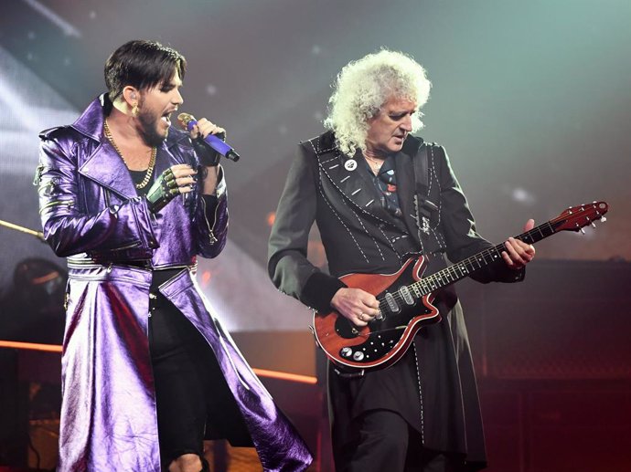 Queen + Adam Lambert Kick Off "The Crown Jewels" At Park MGM