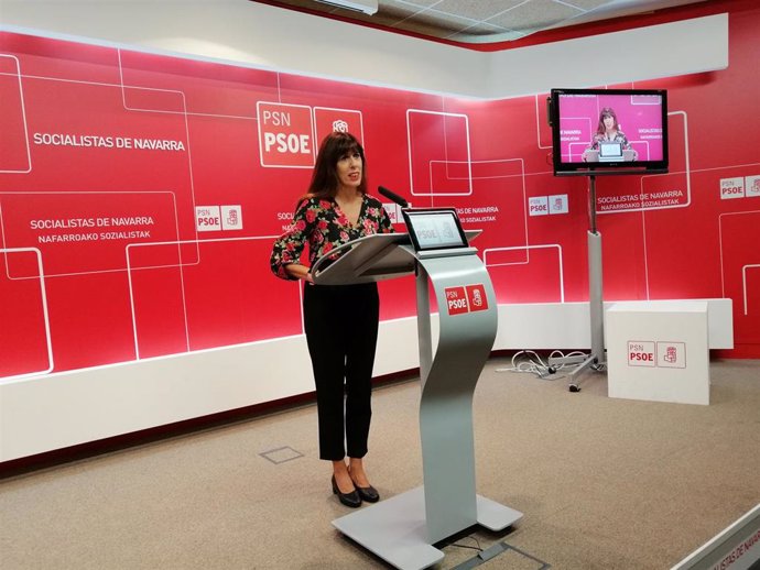 Maite Esporrín, concejal del PSN en el Ayuntamiento de Pamplona