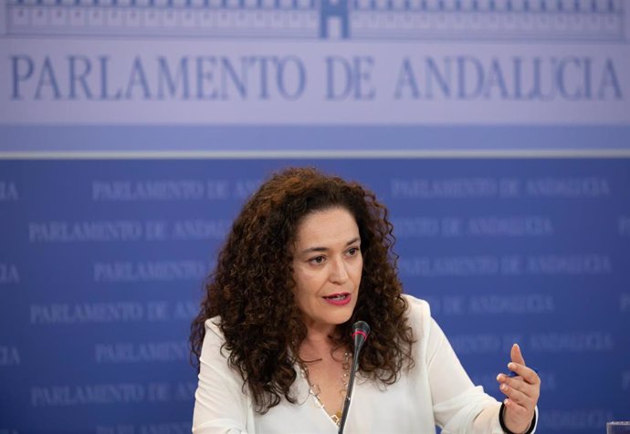 Rueda de prensa de la portavoz del Grupo Parlamentario de Adelante Andalucía, Inmaculada Nieto.