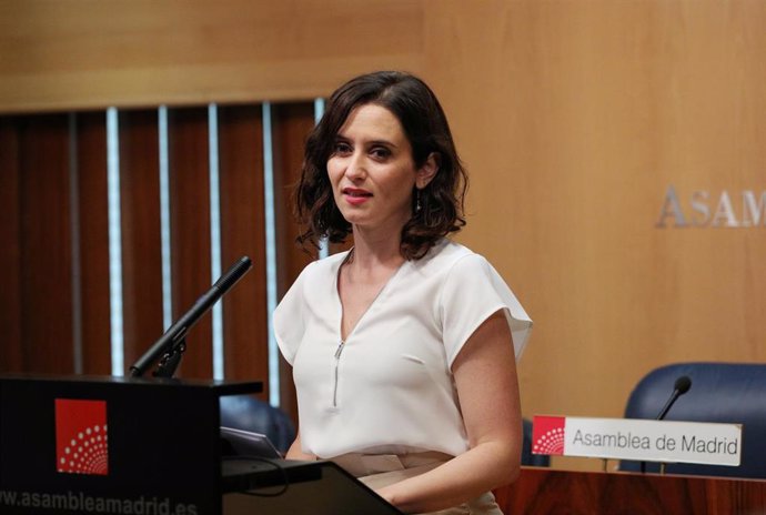 Imagen de recurso de la presidenta de la Comunidad de Madrid, Isabel Díaz Ayuso