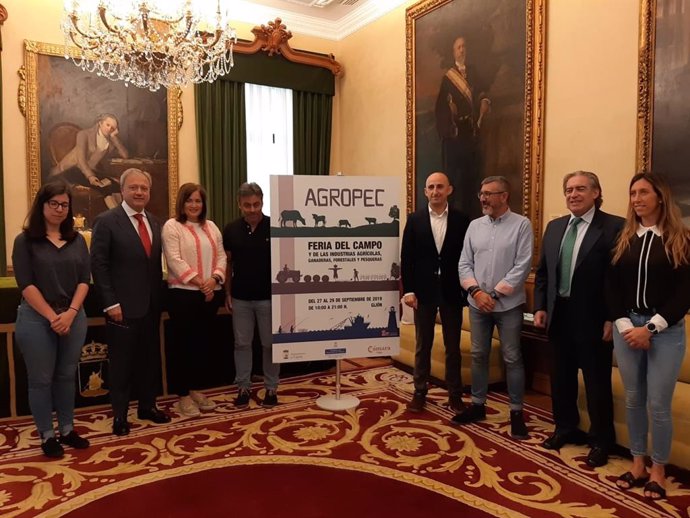 Presentación de Agropec 2019 en el Ayuntamiento de Gijón