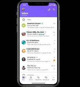 Rediseño de la app Yahoo Mail