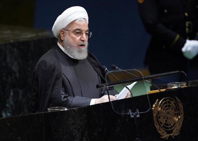 El presidente de Irán, Hasán Rohani, ante la Asamblea General de Naciones Unidas