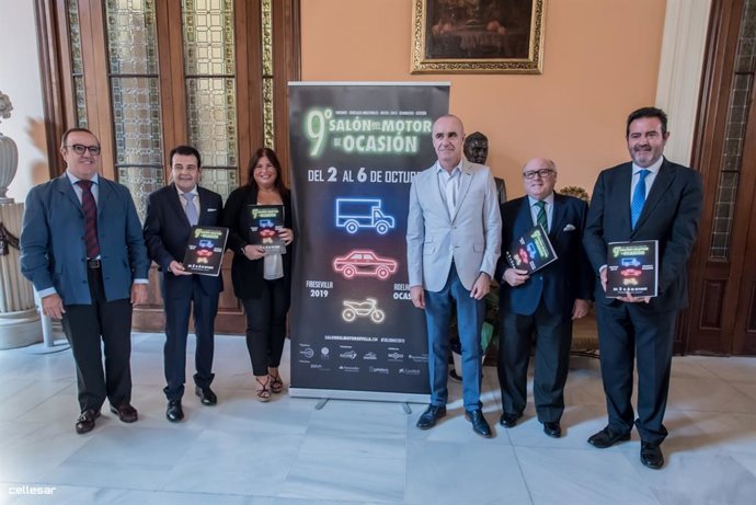 Presentación del IX Salón del Motor de Ocasión de Sevilla