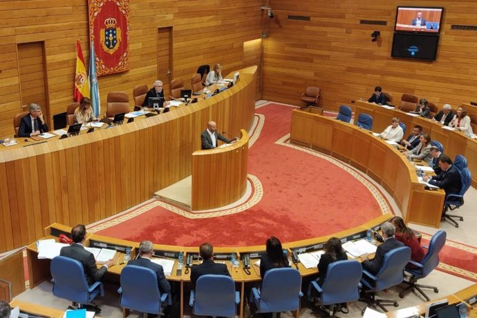 Intervención del portavoz del Grupo Mixto en el Parlamento, Luís Villares, durante el Debate de Estado de Autonomía