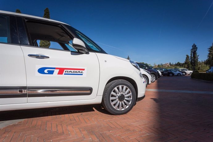 GT Radial FE1 durante el evento de lanzamiento en Tuscany 2015.