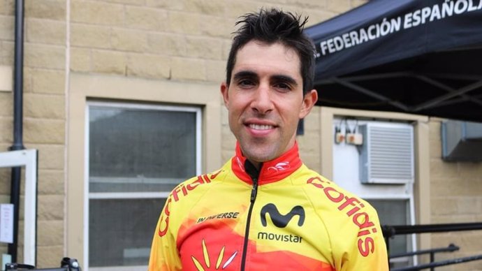 El español Jonathan Castroviejo, en el Mundial de ciclismo en carretera.