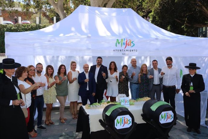 Celebración del Día del Turista en Mijas (Málaga)