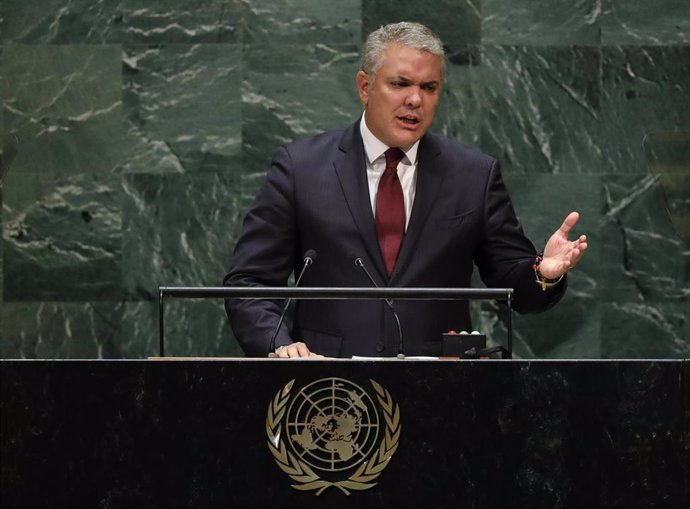 Iván Duque en la Asamblea General de Naciones Unidas