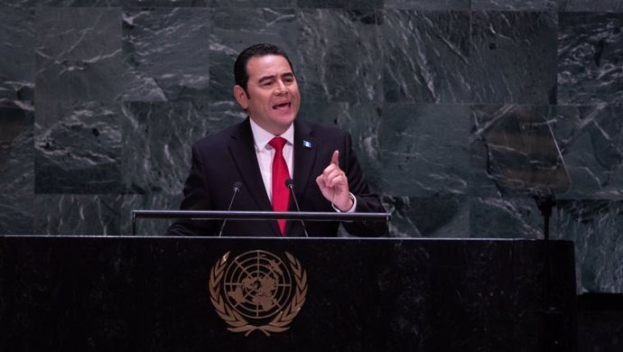 El presidente de Guatemala, Jimmy Morales.