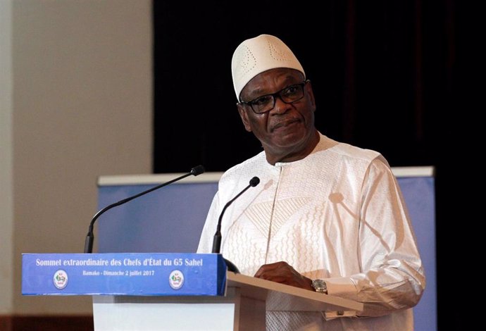 Ibrahim Boubacar Keita, presidente de Mali