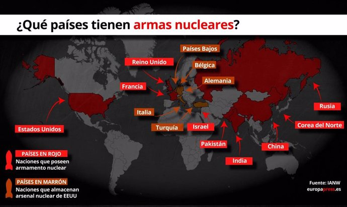 EpData.- Armas y ensayos nucleares en el mundo, datos y gráficos