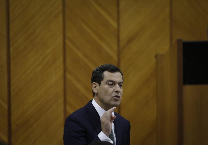 El presidente de la Junta de Andalucía, Juanma Moreno, en una imagen de archivo.