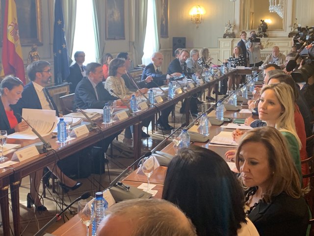 Martínez Vidal durante Conferencia Sectorial para Asuntos Relacionados con la Un