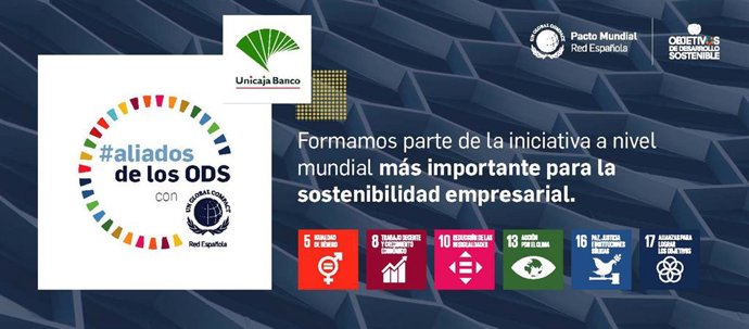 Unicaja Banco se suma a la campaña '#aliadosdelosODS' impulsada por la Red Españ