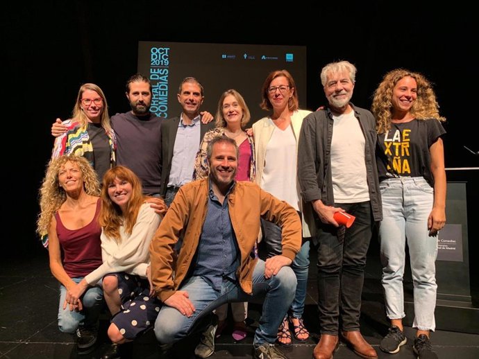 La consejera de Cultura y Turismo, Marta Rivera, participa en la presentación de la nueva temporada del Corral de Comedias de Alcalá de Henares.