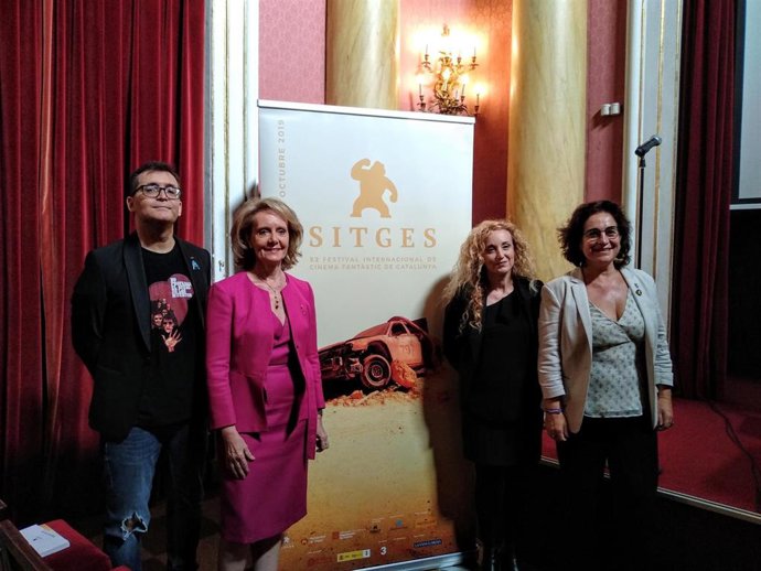 Ángel Sala, Maringela Vilallonga, Mnica García y Aurora Carbonell