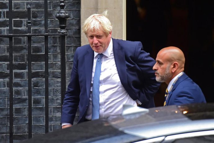 Boris Johnson, en Downing Street