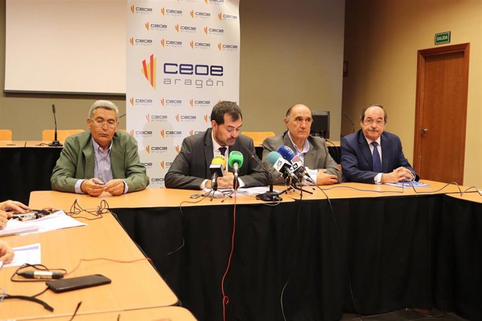 Presentación de las propuestas de CEOE-Aragón.
