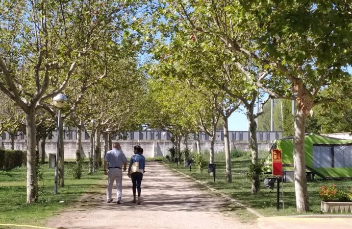 Camping San Jorge de Huesca.