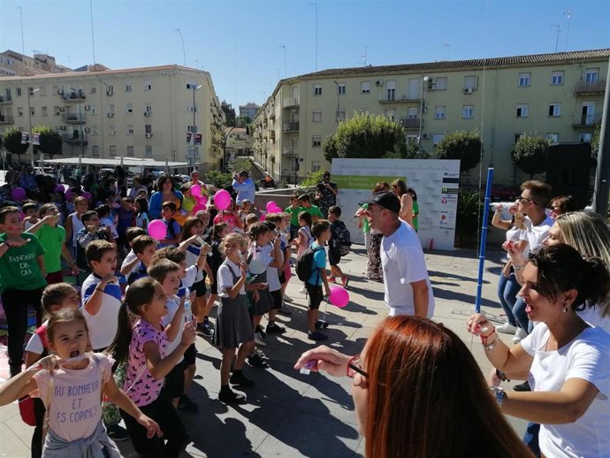 'Flashmob' Para Fomentar La Higiene Bucodental Infantil.