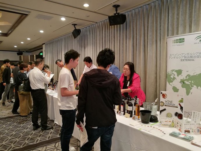Economía.- Bodegas andaluzas promocionan su oferta de vinos en Japón en el event