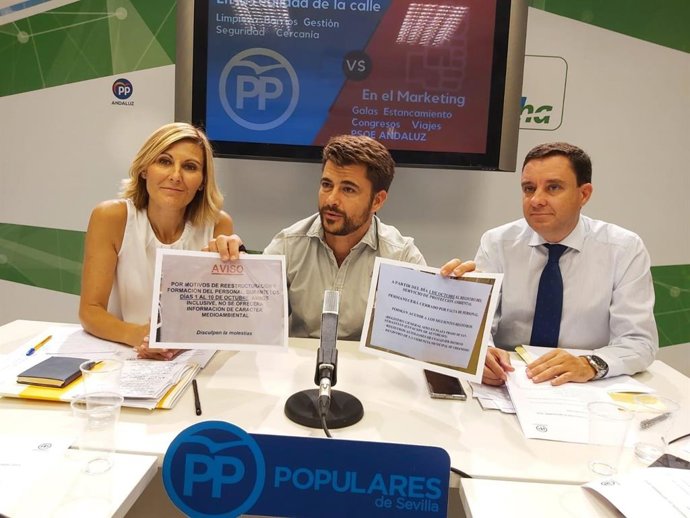 Beltrán Pérez en rueda de prensa