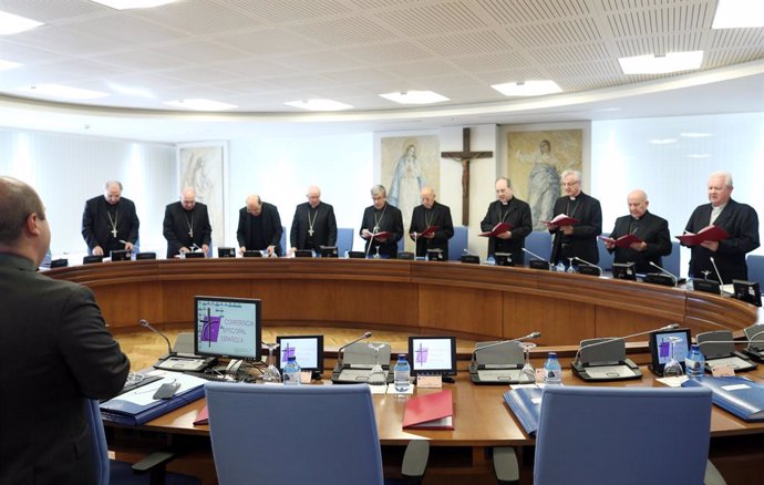 Reunió de la Comissió Permanent de la Conferncia Episcopal Espanyola prevista per a avui i dem, 25 de setembre a la Casa de l'Església, a Madrid, 24 de setembre del 2019.