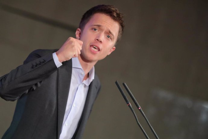 El líder de Más Madrid, Íñigo Errejón