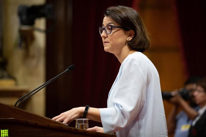 Eva Granados (PSC) interviene en la segunda jornada del Debate de Política General