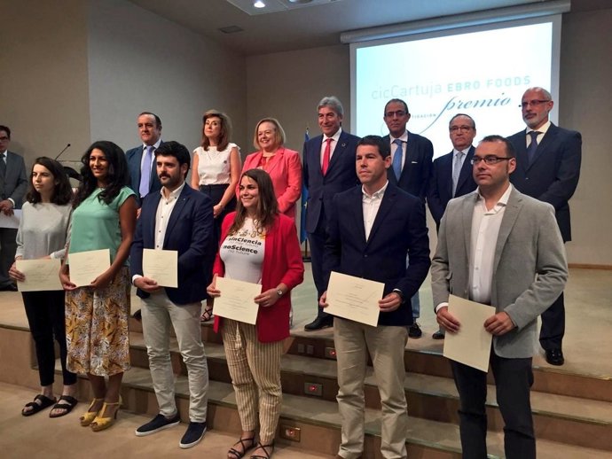 Entrega de premios cicCartuja Ebro Foods 2018.