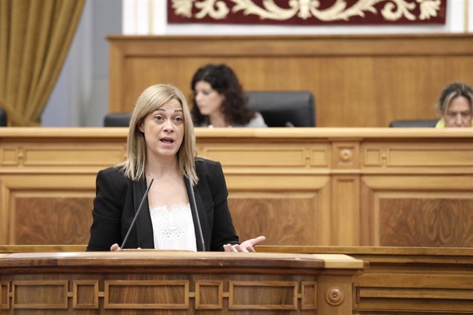 La portavoz de Cs en las Cortes de C-LM, Carmen Picazo.