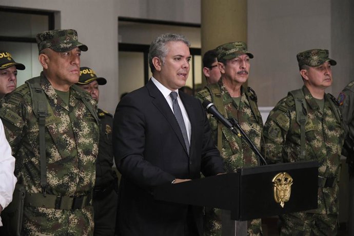 El presidente de Colombia, Iván Duque