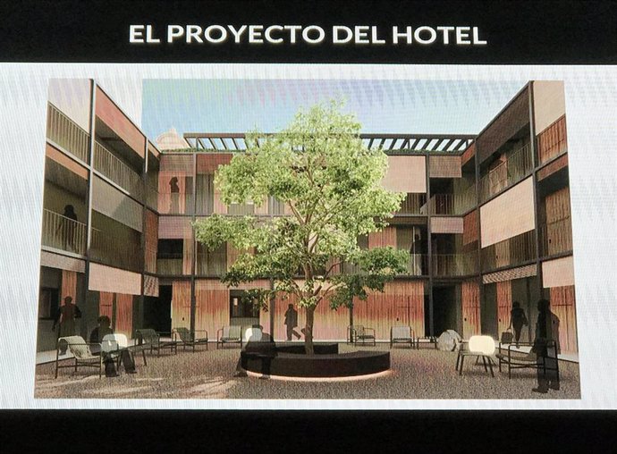 Presentación del proyecto del hotel de Convent Carmen
