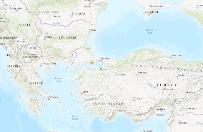 Terremoto de magnitud 5,8 cerca de Estambul, en Turquía
