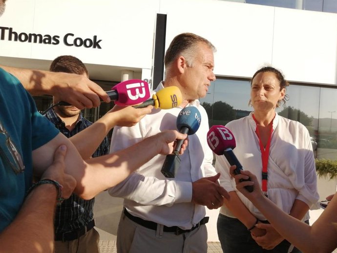 El director general de Modelo Económico y Ocupación, Lloren Pou, en declaraciones a los medios