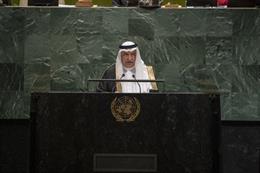 El ministro de Exteriores saudí, Ibrahim bin Abdulaziz Al Assaf.