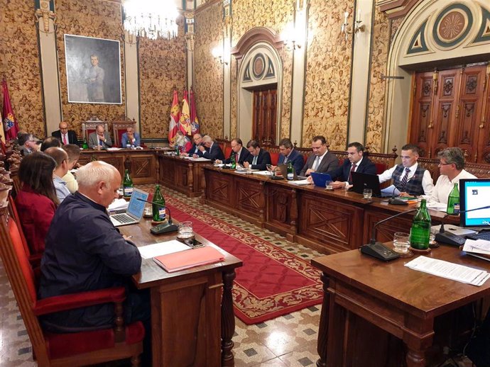 Pleno de la Diputación de Salamanca.