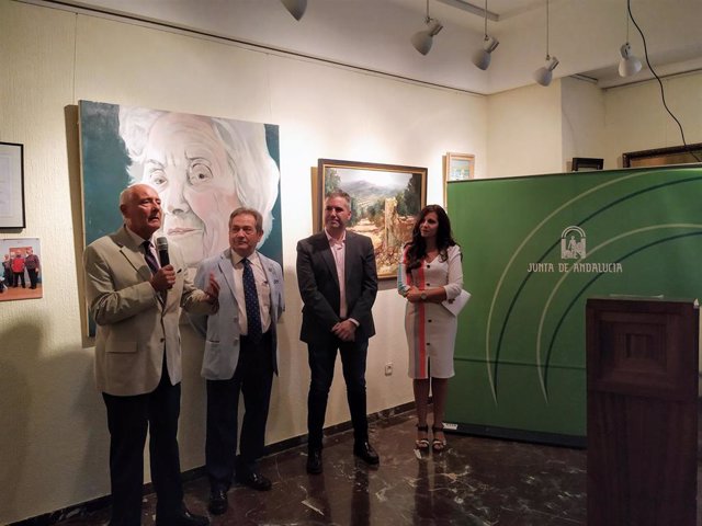 Inauguración de la exposición 'Arte plateado'.