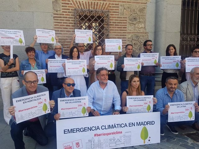 Grupo Municipal socialista por la emergencia climática en Madrid