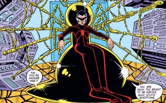 Imagen de Madame Web, personaje de Spider-Man