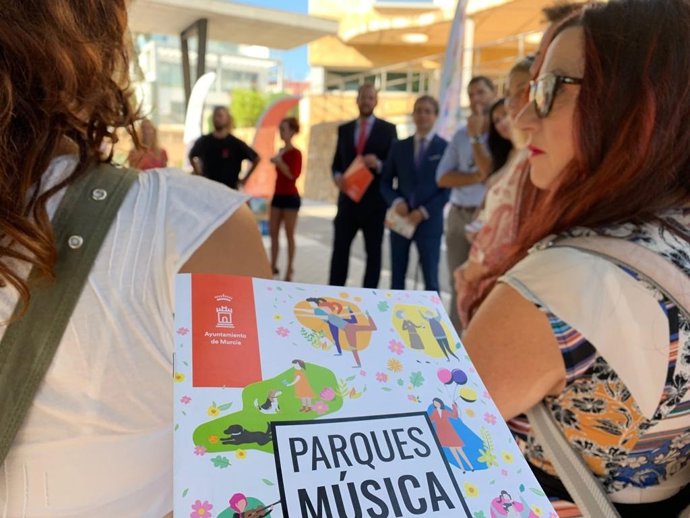 Presentación del programa 'Parques, Música y Acción'