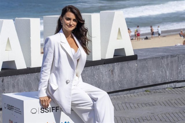 La actriz española Penélope Cruz presenta la película 'Wasp Network' durante la octava jornada de la 67 Edición del Festival de San Sebastián, en Donosti (País Vasco/España), a 27 de septiembre de 2019.