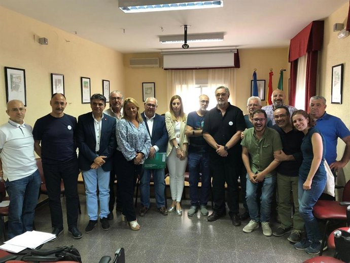 Encuentro de las mesas en defensa del ferrocarril de Jaén, Granada y Almería