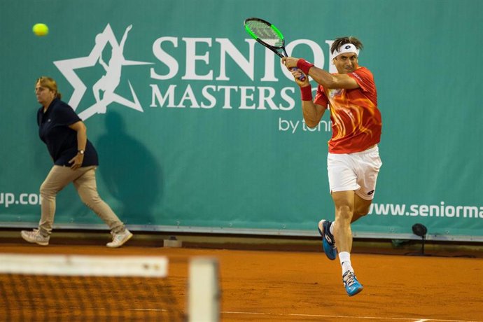 David Ferrer en el Senior Masters Cup de Marbella